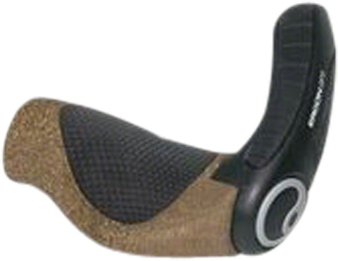 Ergon GP3 BioKork Grips Large Black/Cork Rohloff/Nexus LockOn