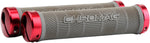 Chromag, Palmskin, Grips, 142mm, Grey/Red
