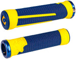 ODI AG2 Grips Blue Cyber Yellow LockOn