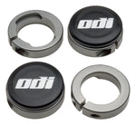 ODI Lock Jaw clamps w/ Snap caps GRAY Set/4