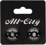 All City Locking Handlebar End Plugs Black