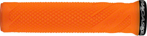 Lizard Skins Danny MacAskill Grips Tangerine LockOn