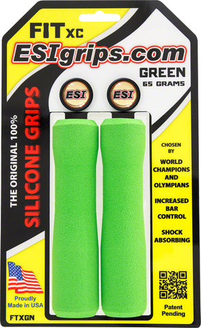 ESI FIT XC Grips Green