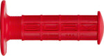 Oury BMX Waffle Grips Red Flange