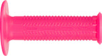 Oury Pyramid BMX Grips Neon Pink Flange