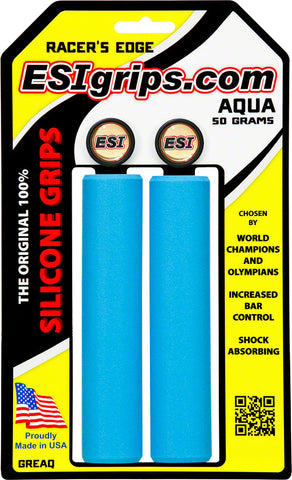 ESI Racer's Edge Grips Aqua