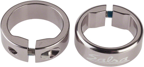 Salsa LockOn Collars Pewter