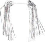 Dimension Kid's Bike Streamers SilverPlatinum Pair