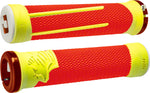 ODI, AG-2 Signature, Grips, 135mm, Orange/Yellow/Orange, Pair