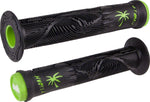 ODI Hucker Grips Black/Green Flange