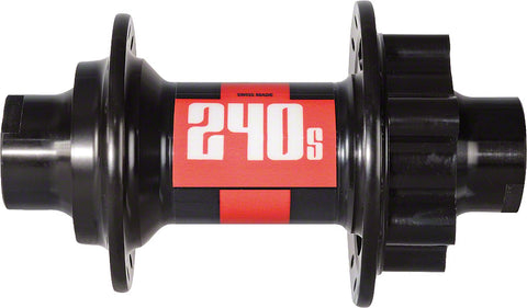 DT Swiss 240s Front Hub 20 x 110mm 6Bolt Black/Red 32h