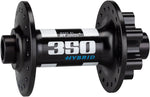 DT Swiss 350 Hybrid Front Hub 15 x 110mm 6Bolt Black 32h