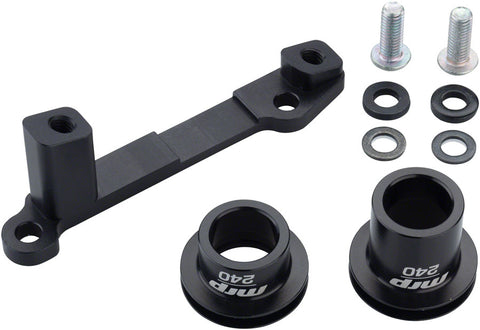 MRP Better Boost Endcap Kit Converts 15mm x 100mm to Boost 15mm x 110mm - fits DT 240 Centerlock