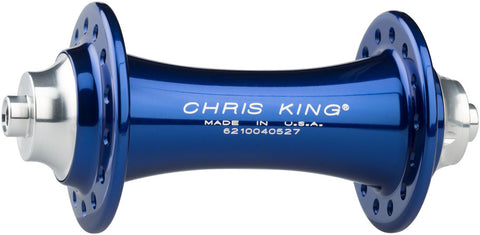 Chris King R45 Front Hub QR x 100mm Rim Brake Navy 28h