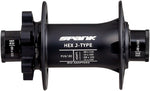 Spank Hex Front Hub 15/20 x 100mm 6Bolt Black 32h