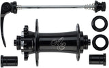 All City GoDevil Front Hub 15/12/QR x 100mm 6Bolt Black 28h