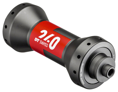 DT Swiss 240 Front Hub QR x 100mm straight Pull 20h Black/Red