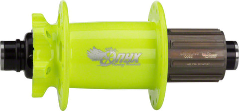 Onyx MTB Rear Hub 12 x 148mm Boost 6Bolt HG 10 Flourescent Yellow