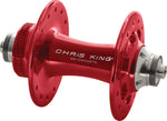 Chris King R45D Front Hub QR x 100mm CenterLock Red 32h