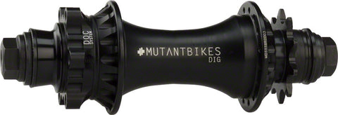 Mutant Dig Hub Rear RHD 10T Flat Black