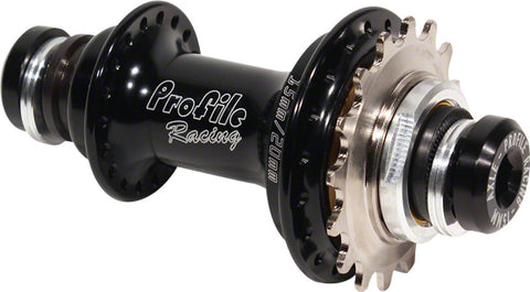 Profile Racing Elite BMX 15mm Cassette Rear Hub 36 Hole Black