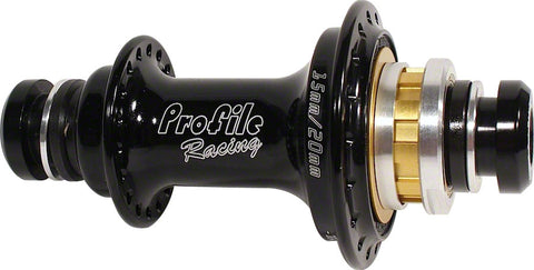 Profile Racing Elite BMX 20mm Cassette Rear Hub 36 Hole Black