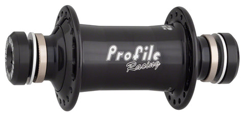 Profile Racing AC2 Front Hub 20 x 100mm Rim Brake Black