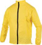 O2 Rainwear Cycling Rain Jacket: Yellow 2XL