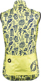 Salsa Women's Gravel Story Vest - Yellow Dark Blue Medium