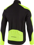 Garneau Glaze RTR Men's Jacket: Black/Yellow SM