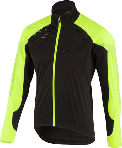 Garneau Glaze RTR Men's Jacket: Black/Yellow SM