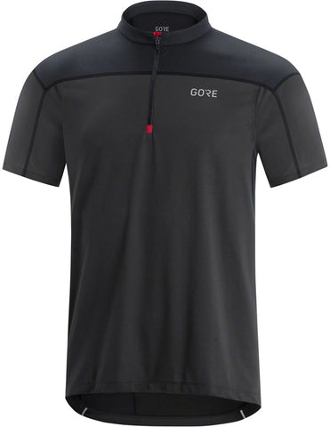 GORE® C3 Zip Cycling Jersey - Terra Grey/Black Men's X-Large