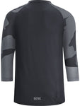 GORE® C5 Trail 3/4 Cycling Jersey - Black/Dark Graphite Grey Men's Medium