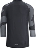 GORE® C5 Trail 3/4 Cycling Jersey - Black/Dark Graphite Grey Men's Medium