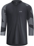 GORE® C5 Trail 3/4 Cycling Jersey - Black/Dark Graphite Grey Men's Medium