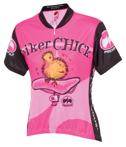 World Jerseys Biker Chick Jersey Pink Short Sleeve WoMen's