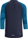 GORE® C5 Trail 3/4 Cycling Jersey - Orbit Blue/Sphere Blue Men's X-Large