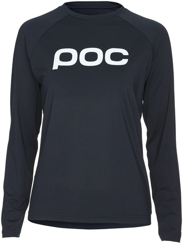 POC Essential MTB Jersey Uranium Black Long Sleeve WoMen's