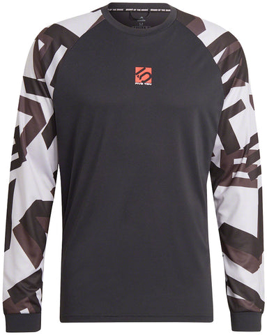 Five Ten The Trail Longsleeve Jersey - Black/Light Granite Men's Small