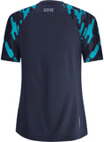 GORE® C5 Trail Short Sleeve Cycling Jersey - Scuba Blue/Orbit Blue Women's