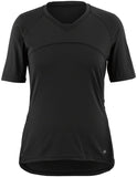 Garneau HTO 3 Jersey - Black Short Sleeve Women's 2X-Large