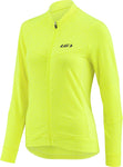 Garneau Beeze LS Jersey - Bright Yellow Long Sleeve Women's Large