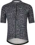 GORE® Wear Gotham Cycling Jersey - Graystone/Black Men's Large