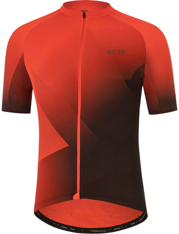 GORE® Wear Fade Cycling Jersey - Fireball/Black Men's Small