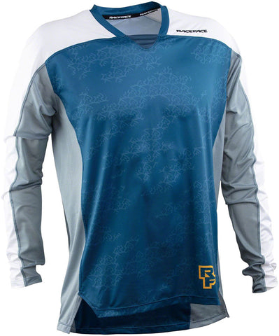 RaceFace Diffuse Jersey - Navy Long Sleeve Men's X-Large