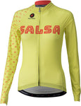 Salsa 2018 Team Kit Jersey Dark Yellow/Orange Long Sleeve WoMen's