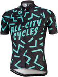 All City The Max Jersey Black/Mint Short Sleeve Men's