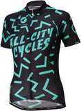 All City The Max Jersey Black/Mint Short Sleeve WoMen's