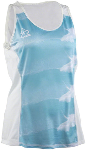 RaceFace Wave Tank Jersey Sky Sleeveless WoMen's