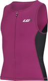 Garneau Comp 2 Junior MultiSport Top Pink/Black Sleeveless Youth